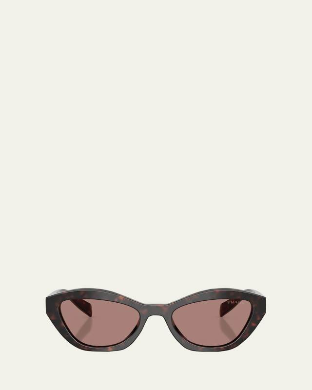 PR A02SF Acetate Cat-Eye Sunglasses